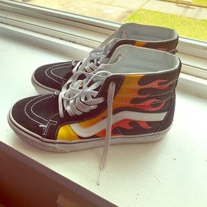 Vans flame  ski8-hi